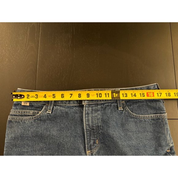 Carhartt Jeans Womens 10x32 (Actual 29") Flame-Resistant FR Denim Workwear - Picture 9 of 12